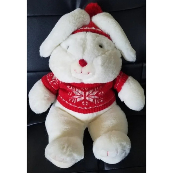 Vintage 1990's Stuffed Animal (Rabbit) - Picture 1 of 2